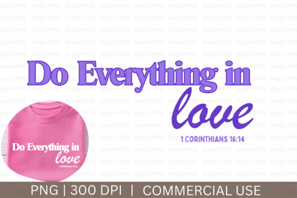 Christian Bible Quote PNG for Crafts