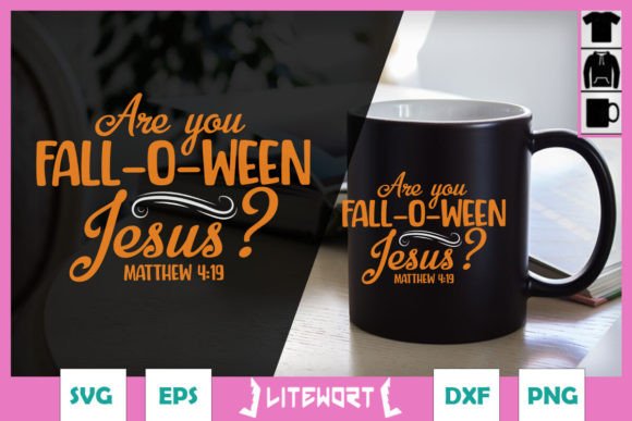 Halloween Are You Fall-o-ween Jesus SVG & Crafts