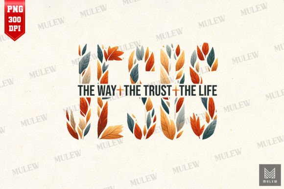 Jesus the Way, the Trust, the Life PNG Crafts