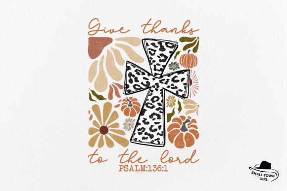 Retro Boho Floral Pumpkin Fall Christian Crafts