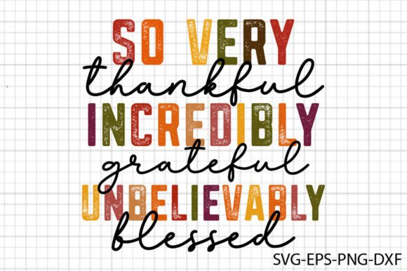 So Very Thankful SVG, Christian Fall Svg